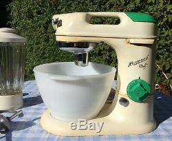 KENWOOD CHEF Late 1950s A700D. Owned by one family from new, with Liquidiser etc