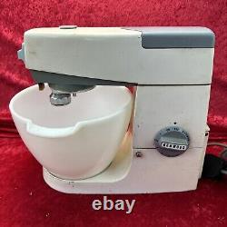 Kenwood Major Mixer Vintage Model A701 With Glass Ceramic Bowl & Attachments
