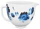 KitchenAid 5-Quart Patterned Ceramic Bowl for Tilt-Head Mixers Ink Watercolor
