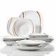 Kitchen Ceramic Dinnerware Dinner Set Plates Bowls Crockery Dining Service Gift