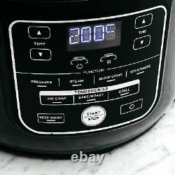 Kitchen Pressure Cooker Air Fryer Slow Bake &Grill Pot Ceramic Bowl All Purpose