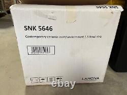 Lamona SNK5646 ceramic 1.5 bowl sink