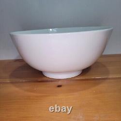 Large-Scale Asian Inspired Ceramic Celadon Bowl Heavy & Sturdy Vintage Kitchen