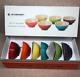 Le Creuset Bowl set of 6 Cereal Ball Rainbow Stoneware 150ml