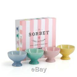 Le Creuset Ice Cream Bowl Sorbet Collection set of 4 NEW from Japan