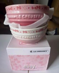 Le Creuset Sanrio Hello Kitty Rice Bowl Set of 2 Collaboration from Japan OMa