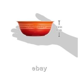 Le Creuset Stoneware Cereal Bowl 500ml Rainbow Collection NIB from Japan