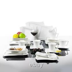 MALACASA Amparo 60X Ceramic Porcelain Dinner Set Plates Bowls Cups Tableware