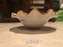 MacKenzie Childs Check Porcelain Large Serving Bowl, Approx 12Diameter &6.5 H