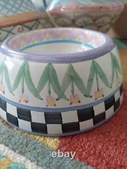 Mackenzie-childs Ceramic Pet Bowl