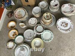 Mixed vintage style crockery over 500 items