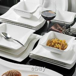 Modern Dining Sets 26PC Ceramic Crockery Dinner Set Service for 6 Plates Bowls