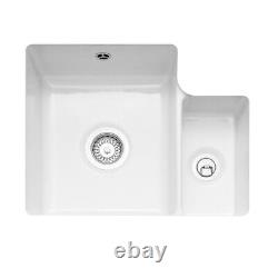 NEW. Caple ETTRA 150U Ceramic 1.5 Bowl Undermount Kitchen Sink