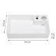 NEW Ceramic Bathroom Sink White Countertop Wash Basin Bowl Unit Cloakroom Vanity