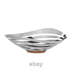 Nambe Pulse Collection Bread & Fruit Bowl