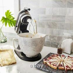 New KitchenAid KSM2CB5PWF Ceramic Bowl 5-Quart Mixer- Whispering Floral