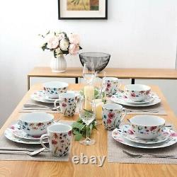 PRE ORDER Doris 32 Piece Ceramic Porcelain Dinner Dinnerware Set Plate Bowls