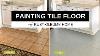 Painting My Ugly Kitchen Tile Floor With Rust Oleum Rocksolid Home Floor Paint Tutorial