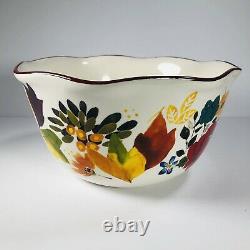 Pioneer Woman Timeless Floral Wavy Nesting Mixing Bowl 3 Piece Set Harvest RARE