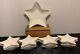 Pottery Barn Star Bowls, Set of 8 With Serving Bowl