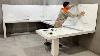 Process Construction Kitchen Table Concrete Modern Luxury With Ceramic Tiles