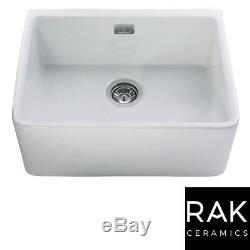 RAK Ceramics Gourmet Sink 2 1.0 Bowl White Ceramic Belfast Kitchen Sink
