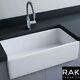 RAK Gwen 840 1.0 Bowl White Ceramic Belfast Kitchen Sink 840x455