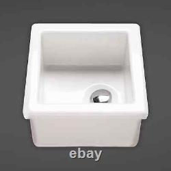 RAK Laboratory 2 Ceramic Belfast Kitchen Sink 1.0 Bowl 330mm L x 330mm W Alpin