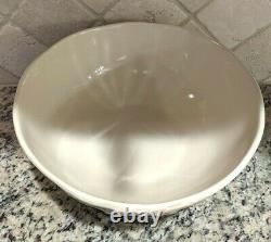RETIRED GG Collection GRAZIA Large Serving Pedestal Bowl Gracious Goods Cream