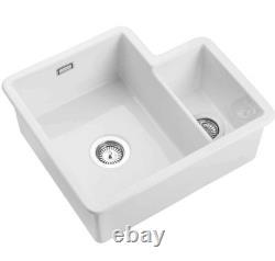 Rangemaster Rustique 1.3 Bowl Ceramic Undermount Sink CRUB3314