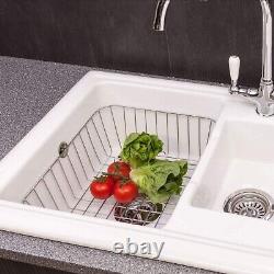 Reginox 1.5 Bowl Ceramic Kitchen Sink With Tap & FREE Bowl Basket Bundle