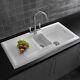 Reginox 1.5 Bowl Ceramic Sink Including New Reginox Tap