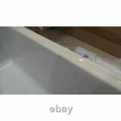 Reginox Mataro 1.0 Bowl White Ceramic Undermount Kitchen Sink & Waste