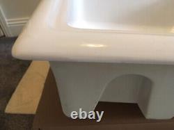 Reginox RL304CW Traditional Ceramic Kitchen Sink Single Bowl Reversible Drainer