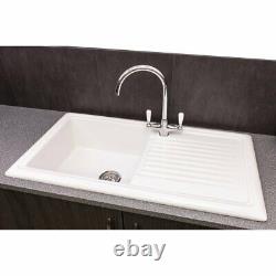 Reginox RL304CW Traditional Kitchen Sink Single Bowl Reversible Drainer RRP £250