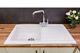 Reginox Traditional White Ceramic 1 Bowl Kitchen Sink with Waste Included