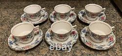Royal Doulton Booths Floradora 22 PIECE TEA SET Teapot Milk Jug Sugar Bowl etc