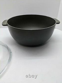 Scanpan 2001+ 10 QT. Dutch Oven / Stockpot with Pyrex Lid Made in Denmark