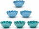 Small Ceramic Bowls Set of 6-Snack Bowls for Tapas, Nuts, Decorative, Style, Xmas
