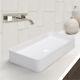 Stripped Pattern Bathroom Cloakroom Ceramic Counter Top Basin Sink Washing Bowl