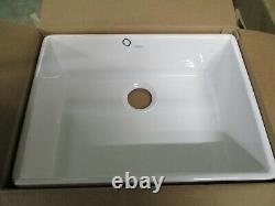 Thomas Denby Legacy 600 1.0 Bowl (leg600) White Ceramic Sink Sh21111