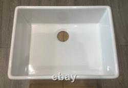 Thomas Denby Legacy 600/LEG600 White Ceramic Single Bowl Apron Front Butler Sink