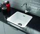 Thomas Denby Metro Ceramic 1.0 Bowl Kitchen Sink Top/Undermount White A