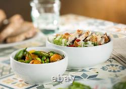 Titan White Ceramic Serving Salad Bowl 6.25 (16Cm) 30Oz (85Cl) Pack Of 24