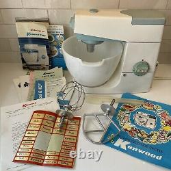 VINTAGE KENWOOD CHEF 1960's FOOD MIXER Ceramic Bowl Beater Whisk Working