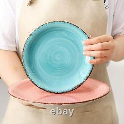 Vancasso Bella 4 Colours Dinner Set Handpainted Ceramic Service Plates Bowls Mug