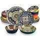 Vancasso Ceramic Dinner Set Stoneware Bohemian Style with Dinner Plate Bowl