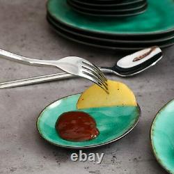 Vancasso Coco 22pcs Dinner Set Stoneware Bowls Side Dish Saucers Serving Platter