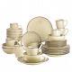 Vancasso NAVIA Dinner Set Stoneware Cream Serving Dishes Dinnerware Plates Bowls