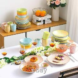 Vancasso Natsuki 48x Dinner Set Vintage Porcelain Kitchen Plates Bowls Mugs Dish